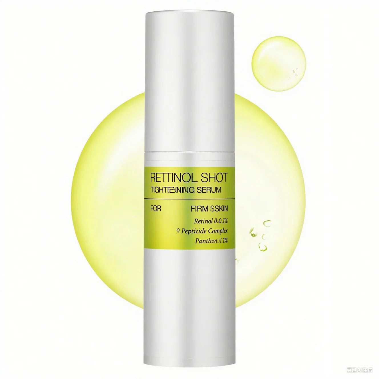 Retinol & Peptide Eye Serum Set - 0.1% Nano Retinal + Matrixyl 3000, Firming & Wrinkle Care, Korean Skincare