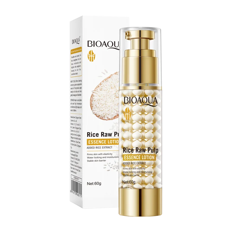 Rice Puree Essence Emulsion Deep Hydrating Nourishing Essence Lifting Firming Strengthen Skin Barrier Daily Skin Care