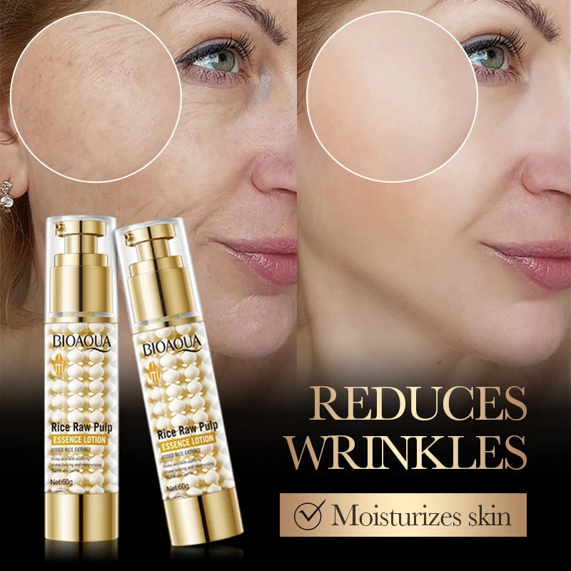 Rice Puree Essence Emulsion Deep Hydrating Nourishing Essence Lifting Firming Strengthen Skin Barrier Daily Skin Care
