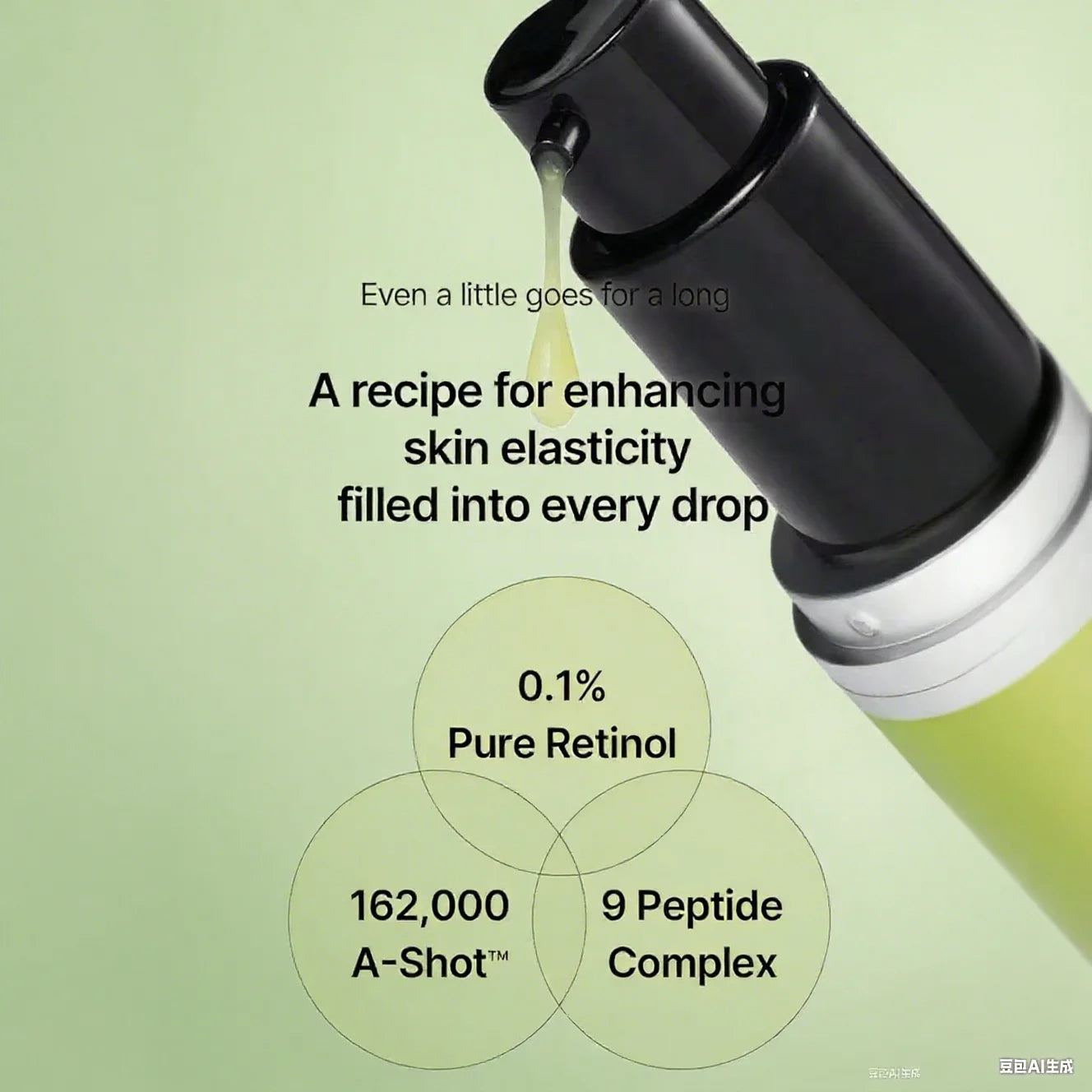 Retinol & Peptide Eye Serum Set - 0.1% Nano Retinal + Matrixyl 3000, Firming & Wrinkle Care, Korean Skincare
