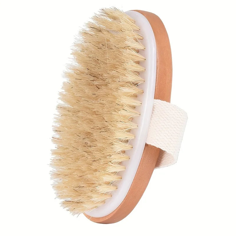 1/3Pcs Body Dry Brush Shower Brush, Long Handled Back Scrub Body Exfoliator, Used for Wet or Dry Brushing