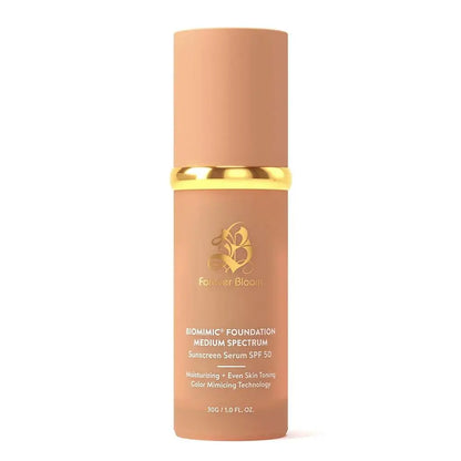 Biomimic Foundation 4 In 1 Spectrums 4 In 1 Biomimic Light Spectrums Foundation Moisturizing Sunscreen SPF 50+
