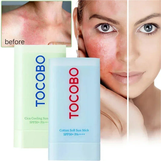 New Natural Concealer  Sun Stick SPF 50+ 20g Sunscreen Sunblock Skin Protective Cream Oil-Control Refreshing Skin Care Makeup