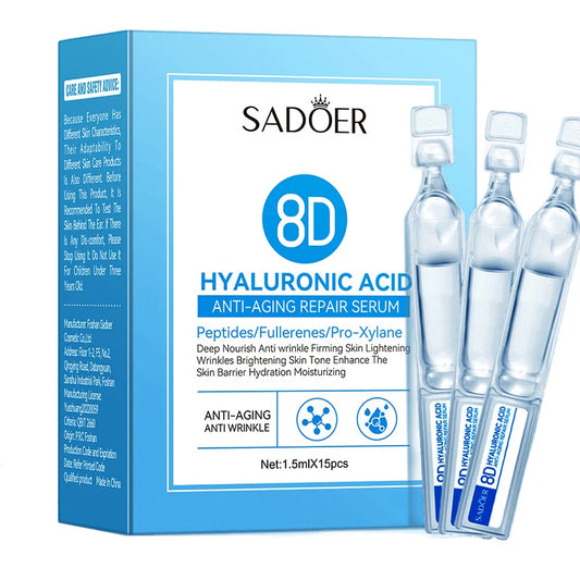 Hyaluronic Acid Face Serum Anti aging Deep Nourish Fullerenes Collagen Wrinkle Serum Whitening Lifting Skin Care Korean