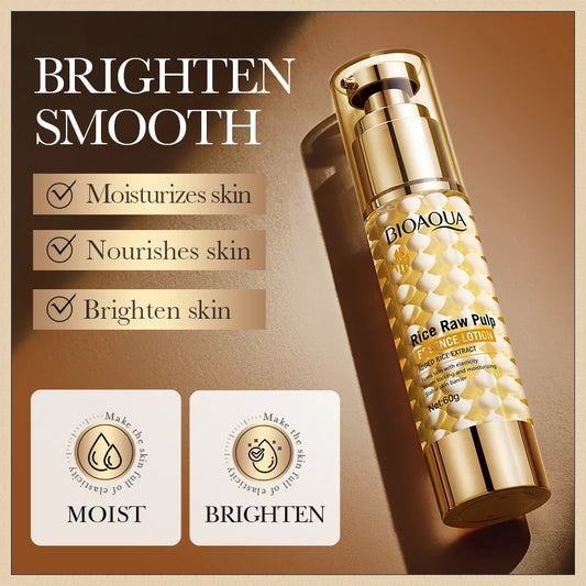 Rice Puree Essence Emulsion Deep Hydrating Nourishing Essence Lifting Firming Strengthen Skin Barrier Daily Skin Care