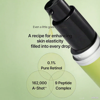 Retinol & Peptide Eye Serum Set - 0.1% Nano Retinal + Matrixyl 3000, Firming & Wrinkle Care, Korean Skincare